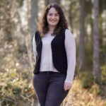 DIY Stoffe Outfit - Weste Winalea - Bouclé