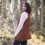 DIY Stoffe Outfit - Weste Winalea - Bouclé