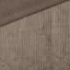 Mini Breitcord leicht elastisch – Dunkles Smoky Beige