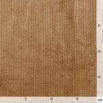 Mini Breitcord leicht elastisch – Heller Zimt