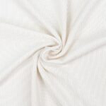 Mini Breitcord leicht elastisch – Wollweiß