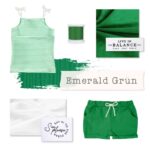 Moodboard Emerald Gruen