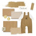 Moodboard Farbpaket Camel