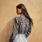 Musselin – Leo – Fern Grey