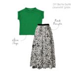 Outfit Damen Emerald Gruen