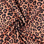 Regenbekleidungsstoff – Wasserdicht – Leo – Helles Soft Blush