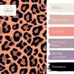 Farbkombi - Regenbekleidungsstoff Wasserdicht Leo