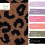 Farbkombi - Teddyfleece Leo Zimt