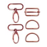 Gurtbandzubehör – für Gurtband 32 mm – Kupfer Rosé