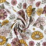 Musselin – Flower Dream – Warmweiß