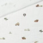 Musselin – Fahrzeuge – Warmweiß