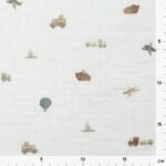 Musselin – Fahrzeuge – Warmweiß