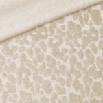 Single Jersey – Jacquard Leodots - Warmes Sand Beige