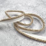 Velvet Paspelband – Beige