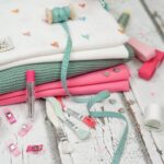 DIY Stoffmix - Sticktwist - Gummiband - Schrägband - Garn - Knopf - Stoffklammern