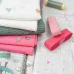 DIY Stoffmix - Schrägband - Garn - Knopf