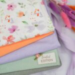 DIY Stoffmix - Label - Satinrose