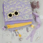 DIY Stoffmix - Garn - Patch - Sticktwist - Reißverschluss - Label - Perle Anhänger