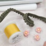 DIY Stoffmix - Knopf - Pomponborte