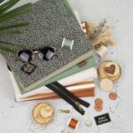 DIY Stoffmix - Garn - Label - Reissverschluss - Knopf