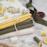 DIY Stoffmix - Reißverschluss - Garn - Kordel - Label - Knopf