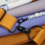 DIY Stoffmix - Perlen Eckig - Karabinerhaken - Gurtbandzubehör - Gurtband