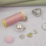 DIY Stoffmix - Garn - Knopf - Perle