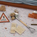 DIY Stoffmix - Label - Miniatur Werkzeug