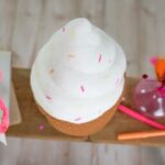 DIY Stoffe Inspiration - Schultüte Pinky Orange - Softeis