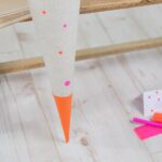 DIY Stoffe Inspiration - Schultüte Pinky Orange - Softeis