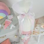 DIY Stoffe Inspiration - Schultüte Kleines Einhorn - Bastelvorlage