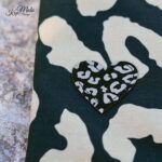 DIY Stoffe Inspiration - Canvas Grosses Leomuster - Label