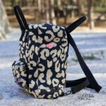 DIY Stoffe Inspiration - Canvas Grosses Leomuster - Label