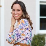 DIY Stoffe Outfit - Waffelpique Blütenmeer