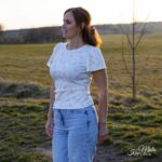 DIY Stoffe Outfit - Rippenjersey Gänse