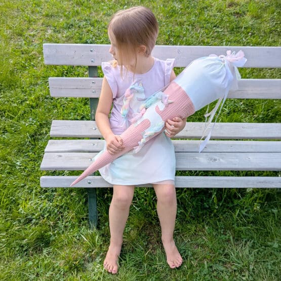 Diy Stoffe Outfit 559u Schulanfang Kleines Einhorn
