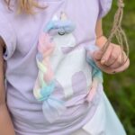 DIY Stoffe Outfit - Schulanfang Kleines Einhorn