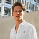 Hemd Baumwolle Weiss Moewe Patch Mu