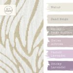 Farbkombi - Jacquard Feinstrick Weichfallend Animal Pattern Wollweiss Helles Kaschmirgold