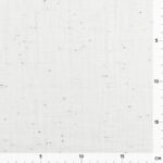 Musselin – Bunte Sprenkel – Weiß