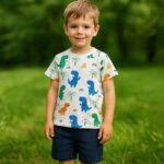 Short Ben Leinen Dusty Navy Ki