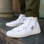 Sneakers Weiss Moewe Patch Mu