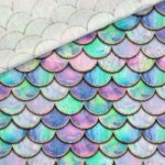 Baumwollstoff – Mermaid scales – Multicolor
