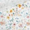 Baumwollstoff – Watercolor Summer Meadow – Weiß