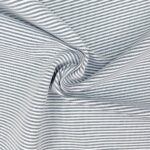 Bengaline – Helles Jeansblau – Weiß gestreift