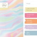 Farbkombi - Badestoff Lsf 50 Regenbogen Schimmer