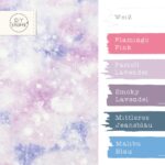 Farbkombi - Regenbekleidungsstoff Wasserdicht Stardust