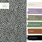 Farbkombi - Single Jersey Mini Leo Helles Khaki