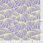 Leichter Canvas - Muscheln - Lavendel/Lemonade