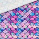 Single Jersey - Mermaid scales - Multicolor